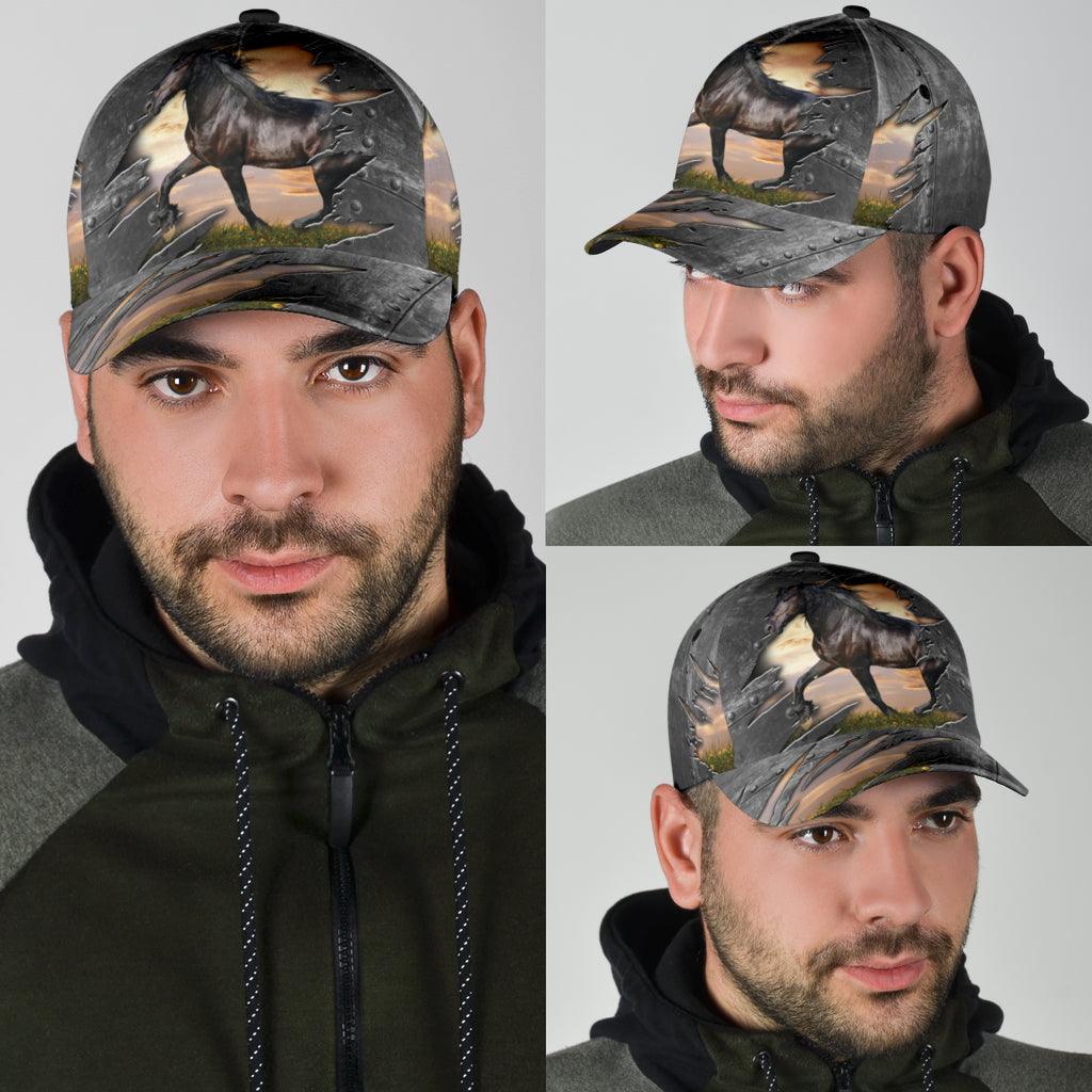 Horse Classic Cap, Gift for Horse Lovers Trucker Hats Custom Hats Gifts For Men & Women
