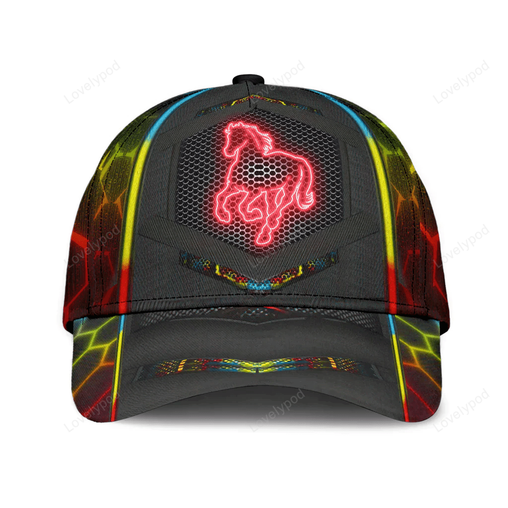 Horse Classic Cap, Gift for Horse Lovers. Horse hat for men and women Trucker Hats Custom Hats Gifts For Men & Women