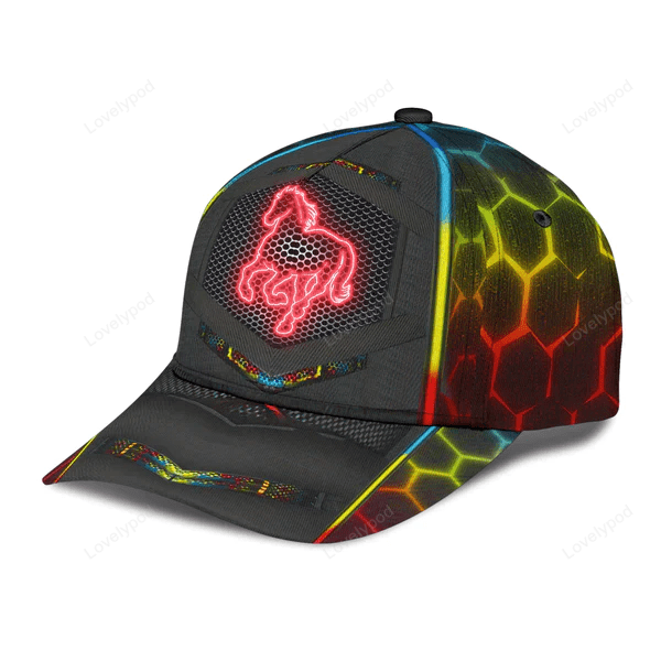 Horse Classic Cap, Gift for Horse Lovers. Horse hat for men and women Trucker Hats Custom Hats Gifts For Men & Women