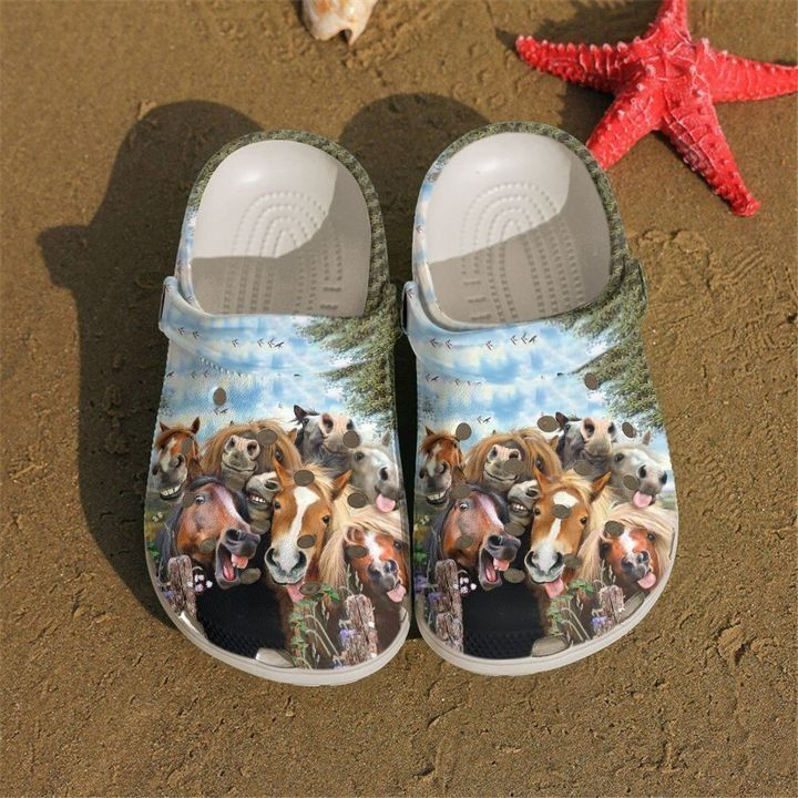 Horse Happy Classic Clogs Shoes