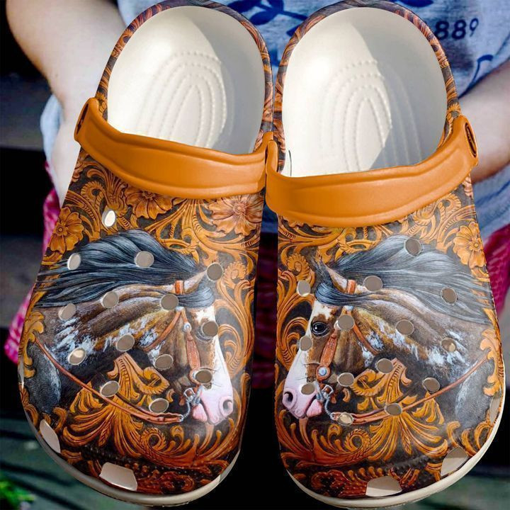 Horse Majestic Classic Clogs Shoes