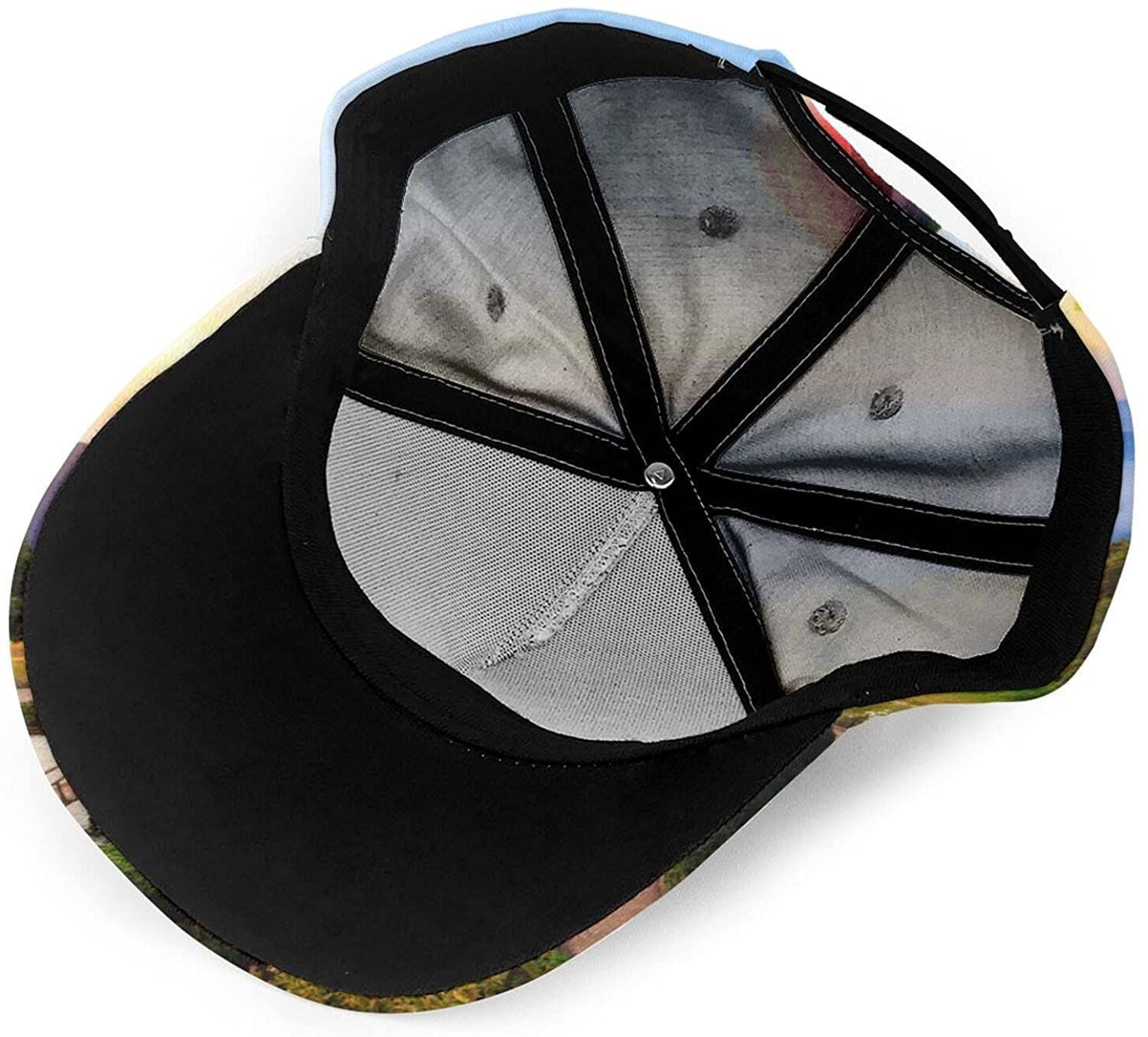 Hot Air Balloon Print Casual Baseball 3D Cap Adjustable Twill Sports Dad Hats for Unisex Trucker Hats Custom Hats Gifts For Men & Women