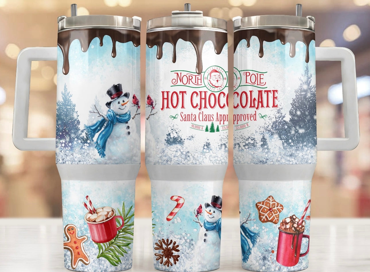 Hot Chocolate Custom Stanley Cup 40 oz 30 oz Tumbler With HandleTVC2301754