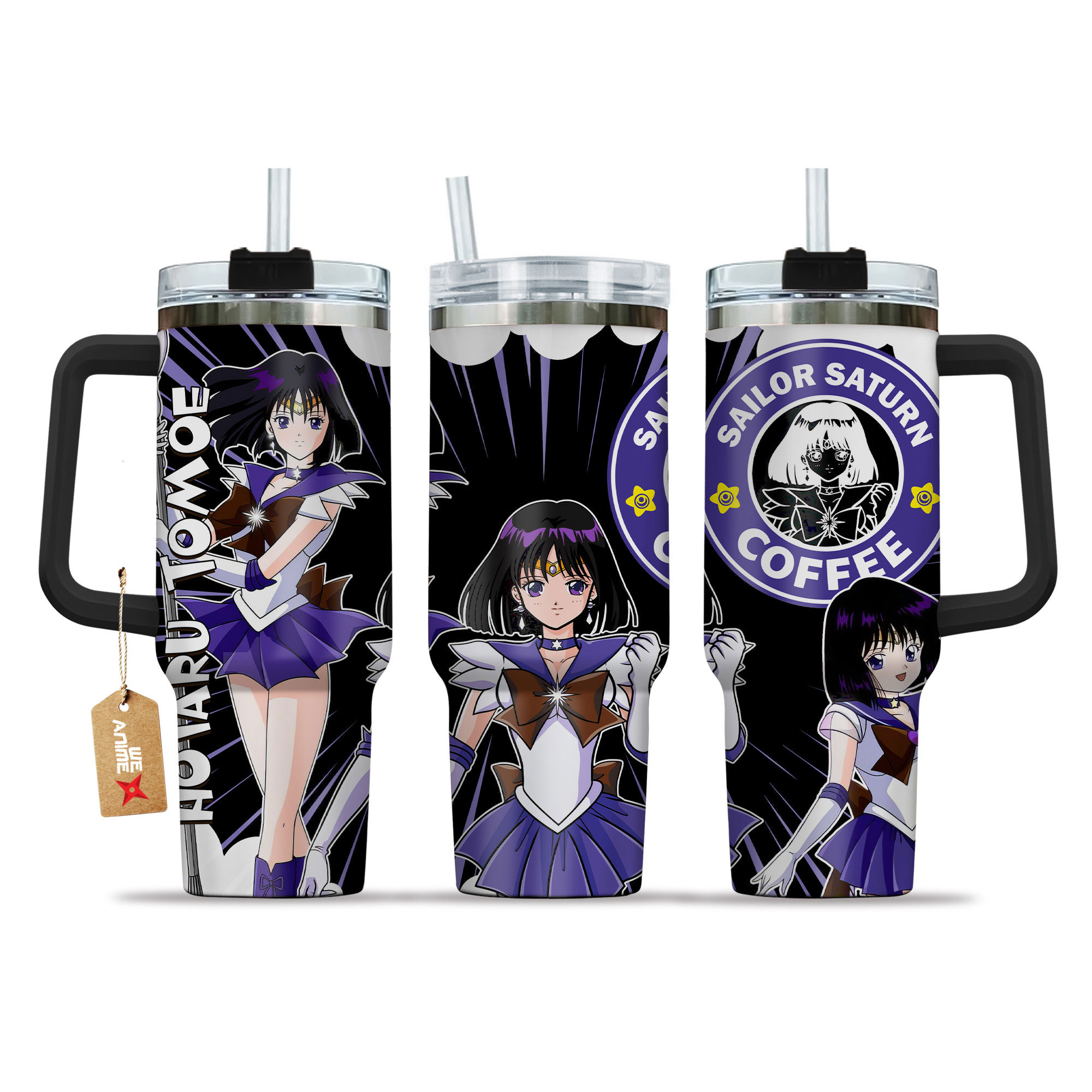 Hotaru Tomoe Sailor Moon Anime Custom Stanley Cup 40 oz 30 oz Tumbler With HandleTVC2301154