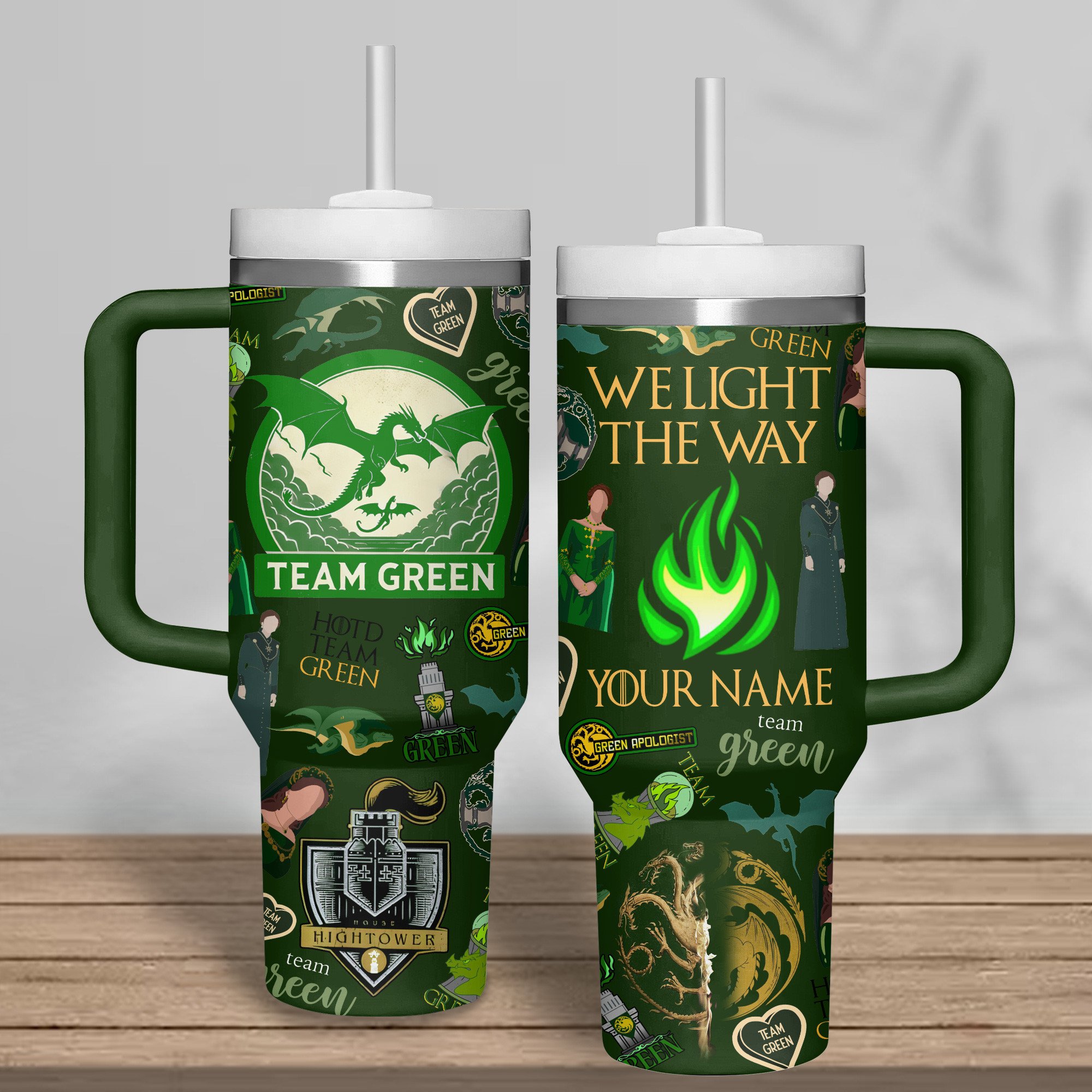 House of The Dragon TV Series Custom Stanley Cup 40 oz 30 oz Tumbler With HandleTVC2301738