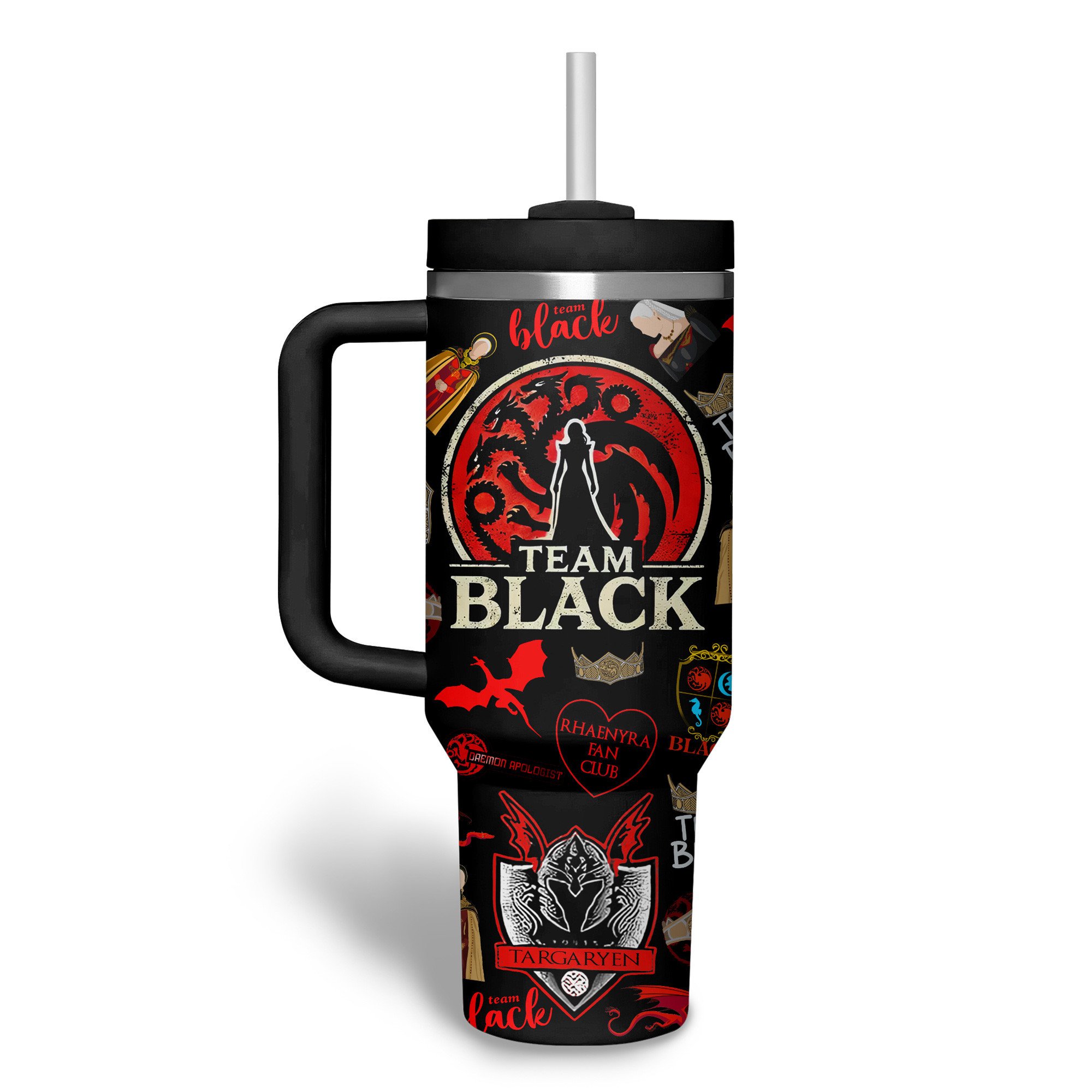 House of The Dragon TV Series Custom Stanley Cup 40 oz 30 oz Tumbler With HandleTVC2301738 - Image 2