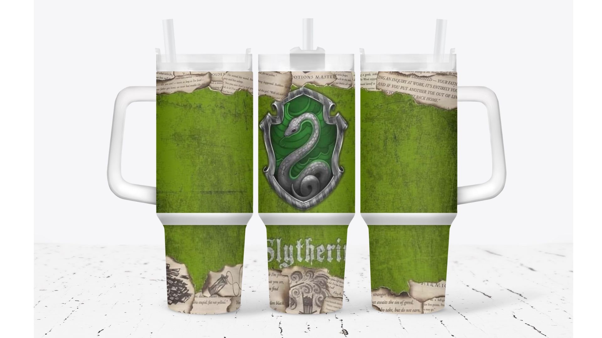 House Slytherin Harry Potter Movies Custom Stanley Cup 40 oz 30 oz Tumbler With HandleTVC2301929