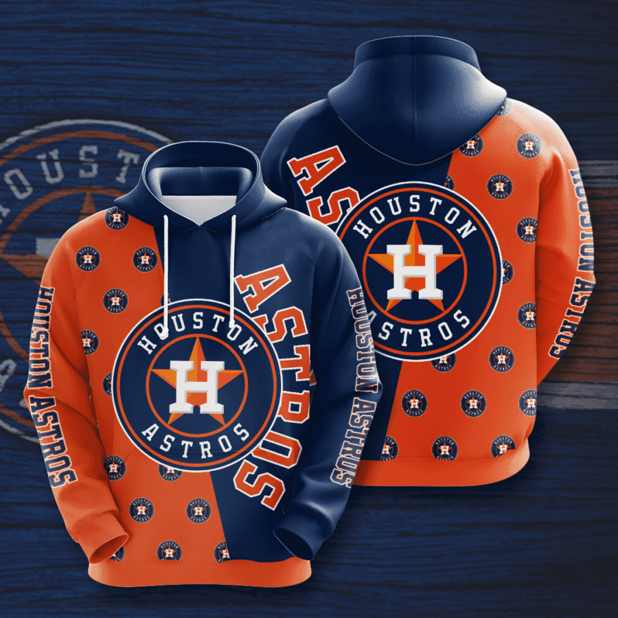 Houston Astros 3D All Over Print Hoodie, Zip Hoodie