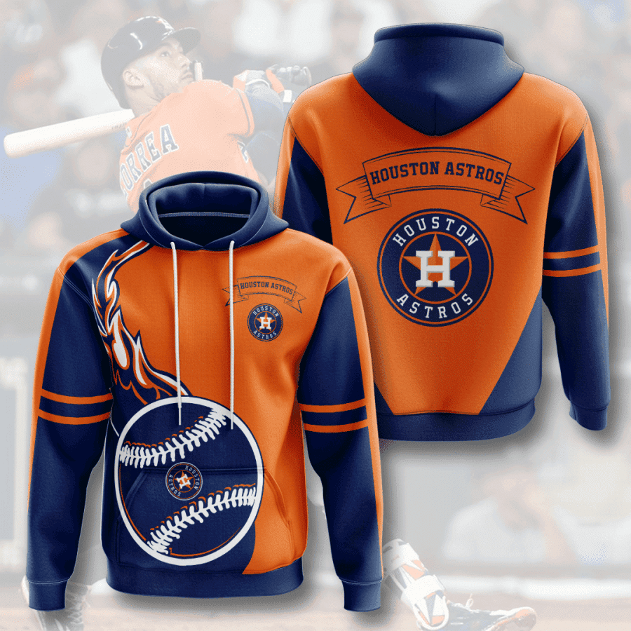 Houston Astros 3D All Over Print Hoodie, Zip Hoodie