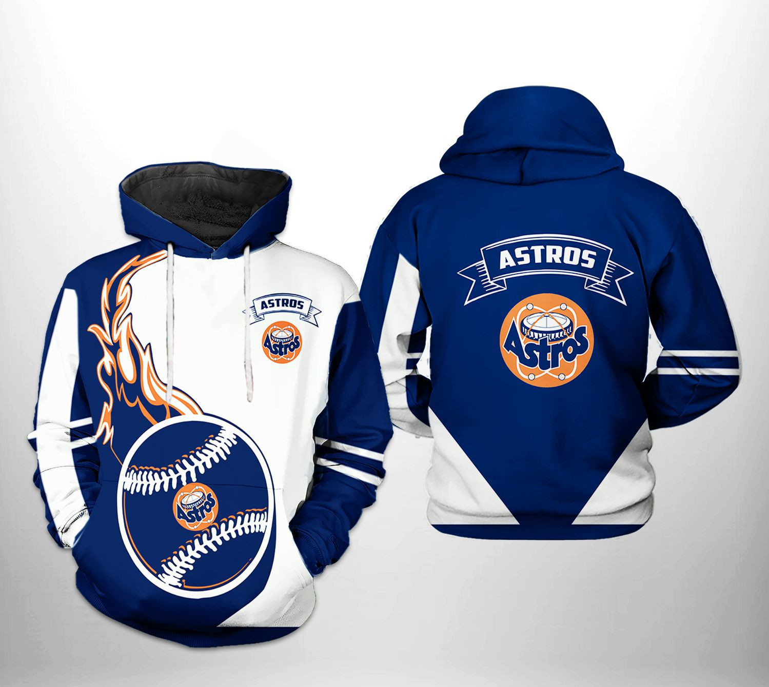Houston Astros MLB Classic 3D All Over Print Hoodie, Zip Hoodie