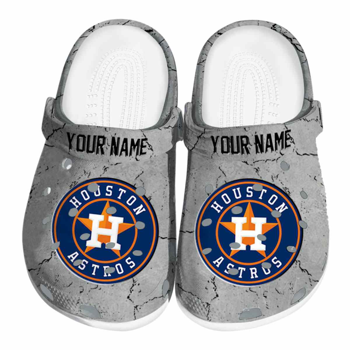 Houston Astros MLB Sport Crocs Crocband Clogs Shoes Comfortable For Men Women and Kids