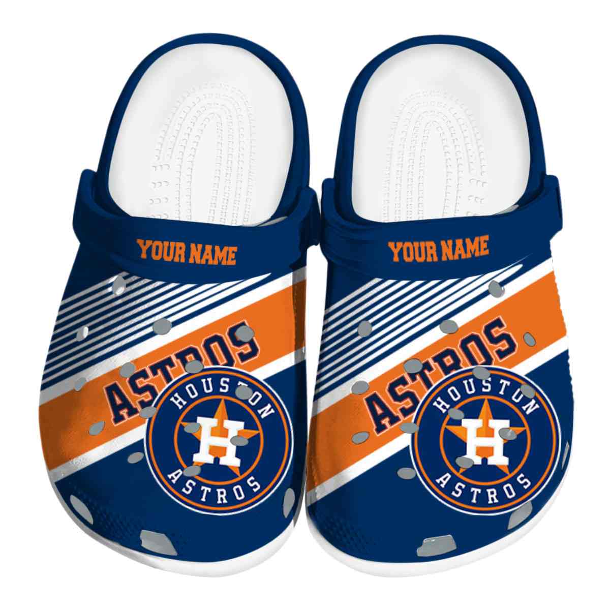 Houston Astros MLB Sport Crocs Crocband Clogs Shoes Comfortable For Men Women and Kids
