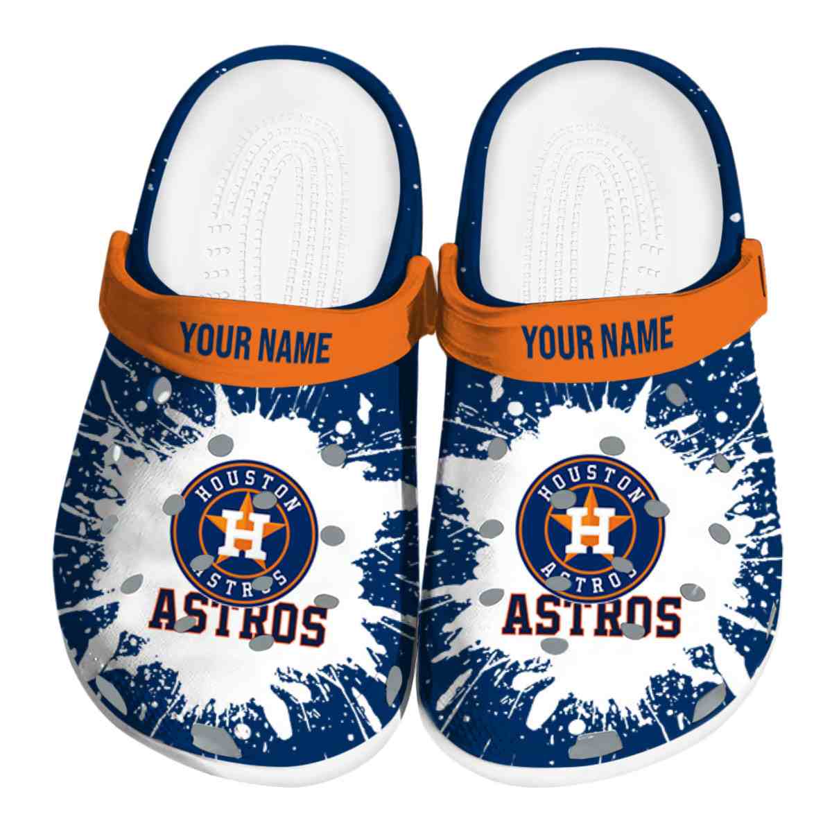Houston Astros MLB Sport Crocs Crocband Clogs Shoes Comfortable For Men Women and Kids