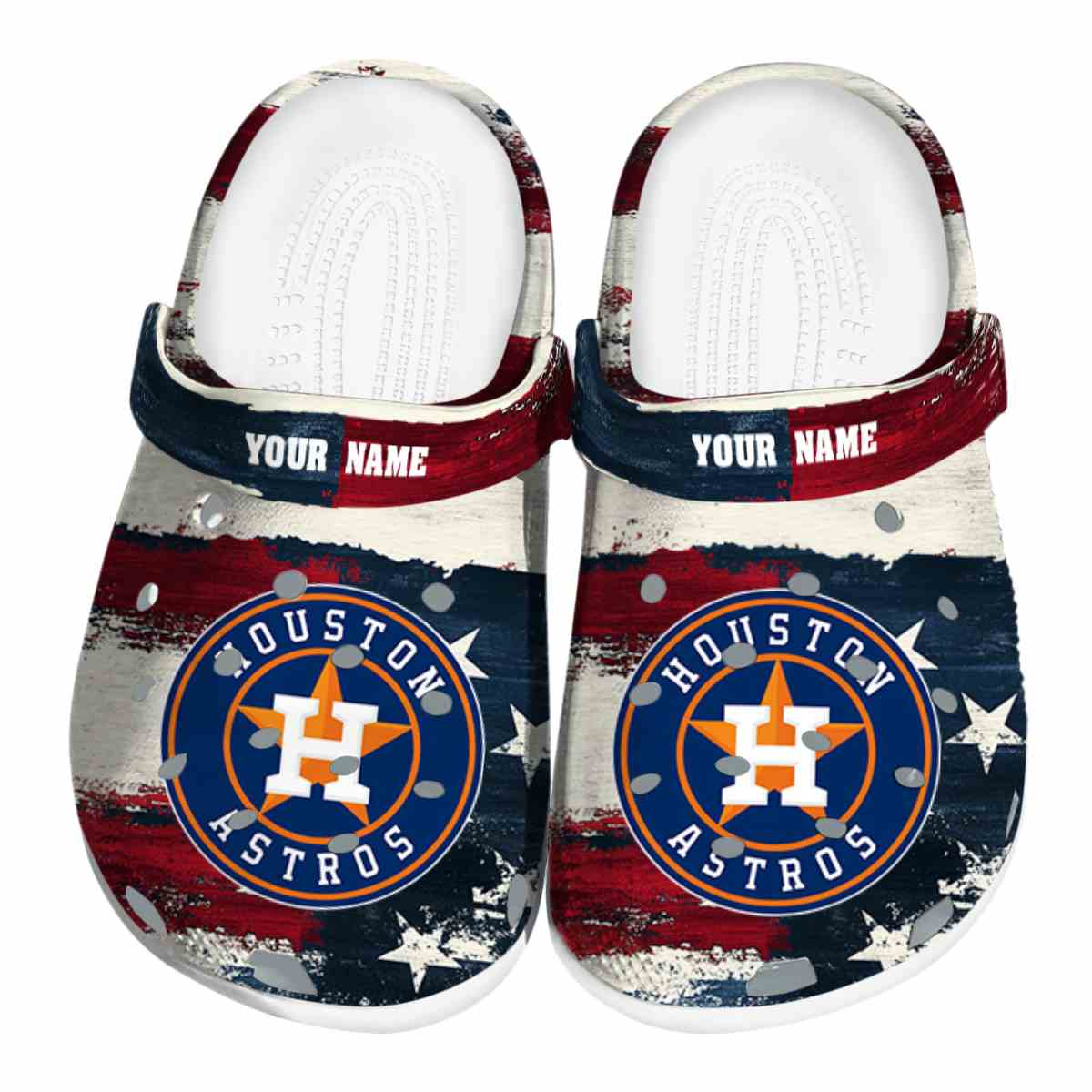 Houston Astros MLB Sport Crocs Crocband Clogs Shoes Comfortable For Men Women and Kids