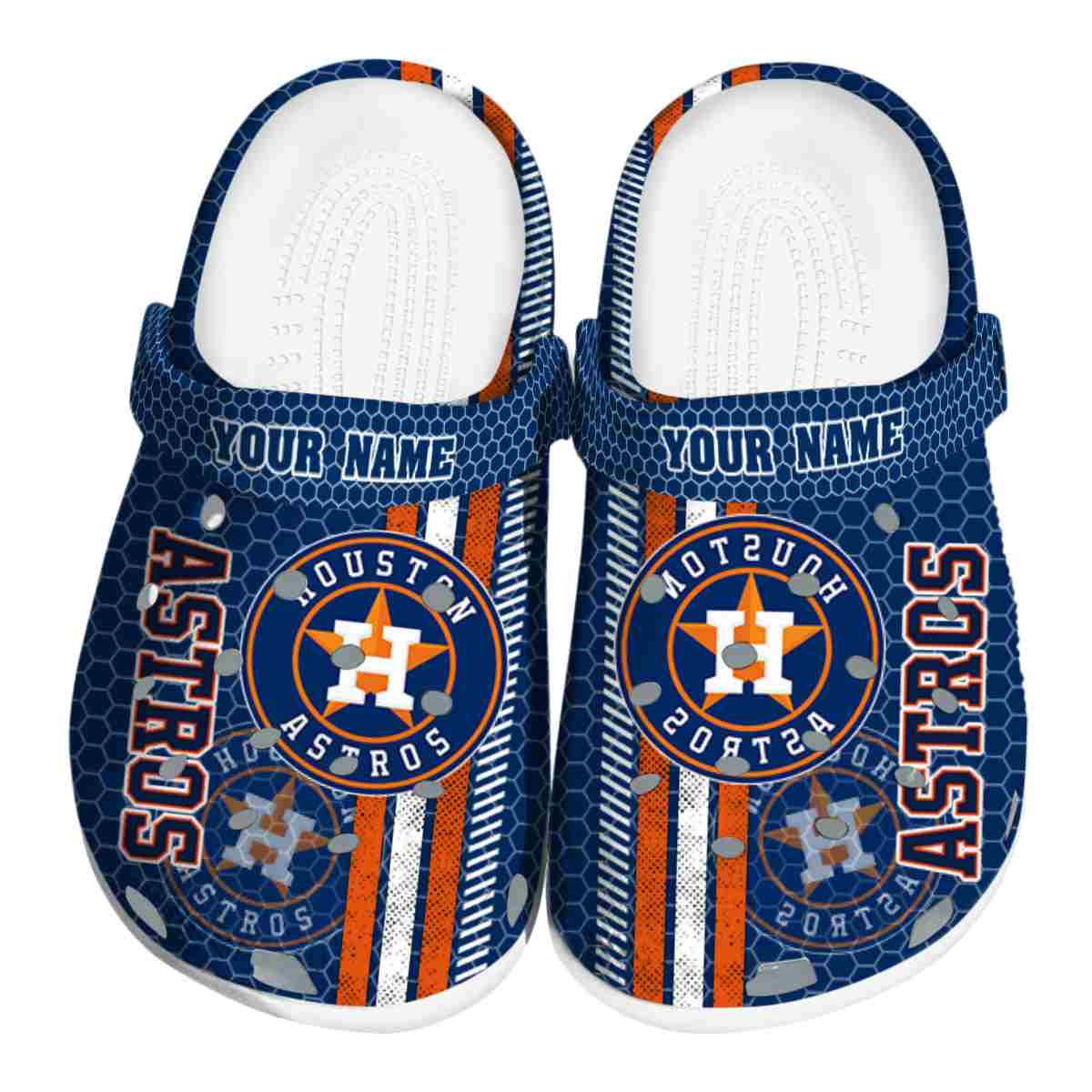 Houston Astros MLB Sport Crocs Crocband Clogs Shoes Comfortable For Men Women and Kids