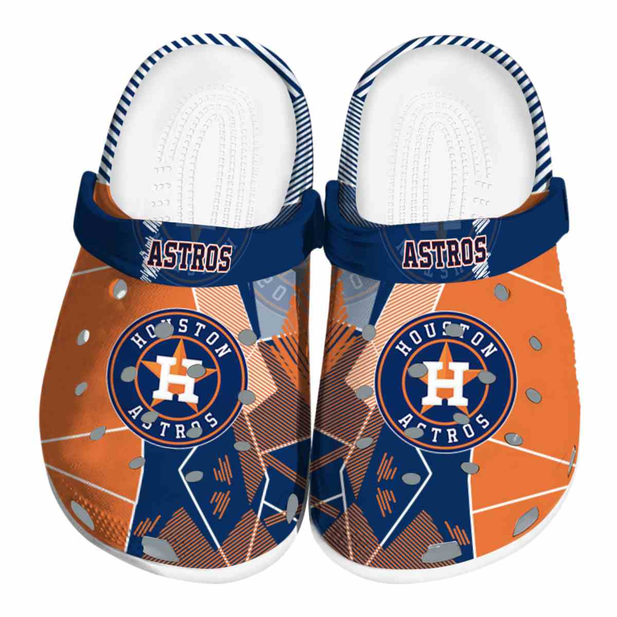 Houston Astros MLB Sport Crocs Crocband Clogs Shoes Comfortable For Men Women and Kids