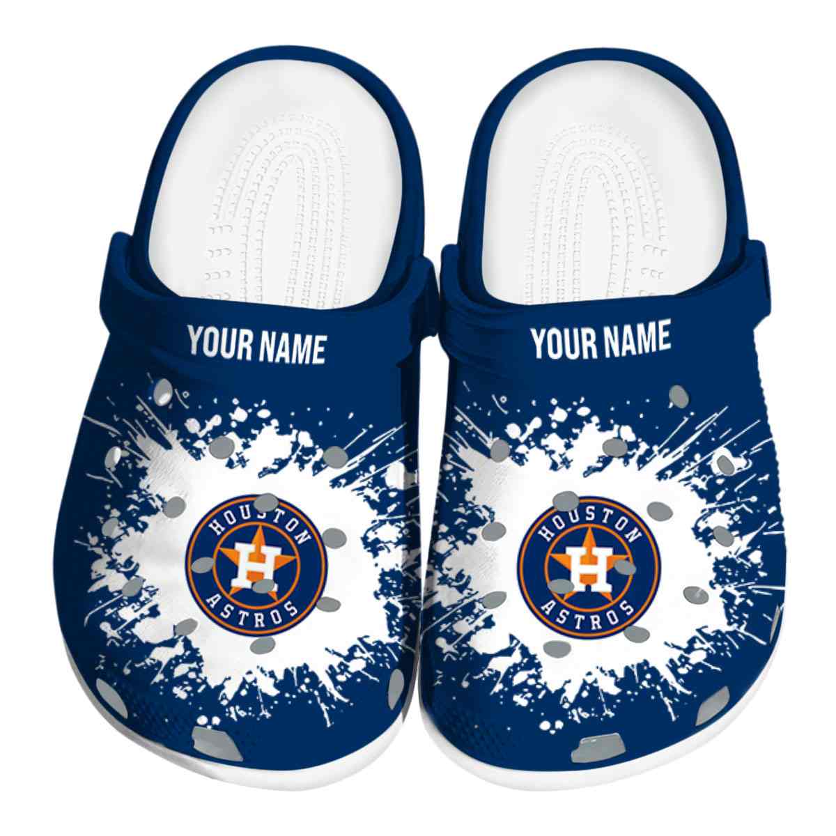 Houston Astros MLB Sport Crocs Crocband Clogs Shoes Comfortable For Men Women and Kids