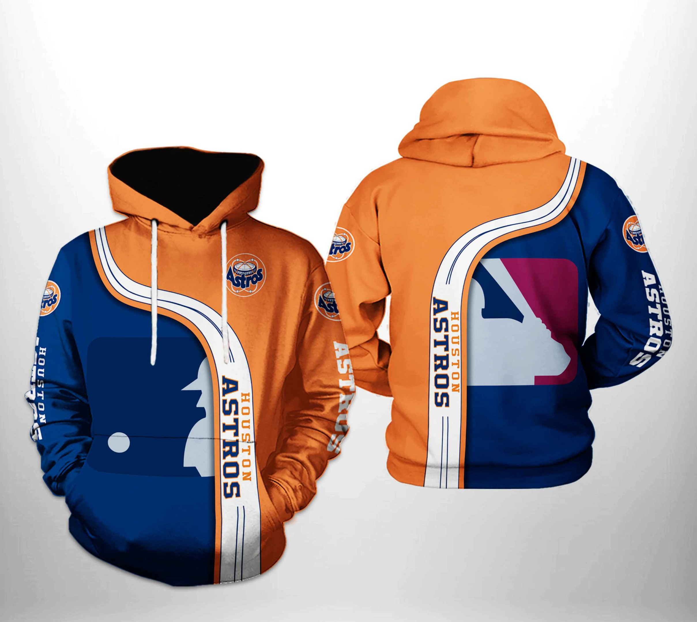 Houston Astros MLB Team 3D All Over Print Hoodie, Zip Hoodie