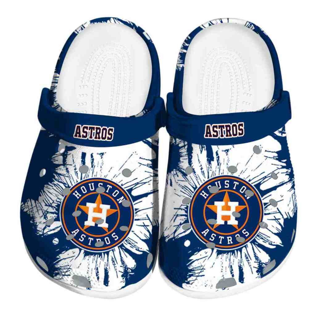 Houston Astros Splatter Graphics ClogTVC1801145