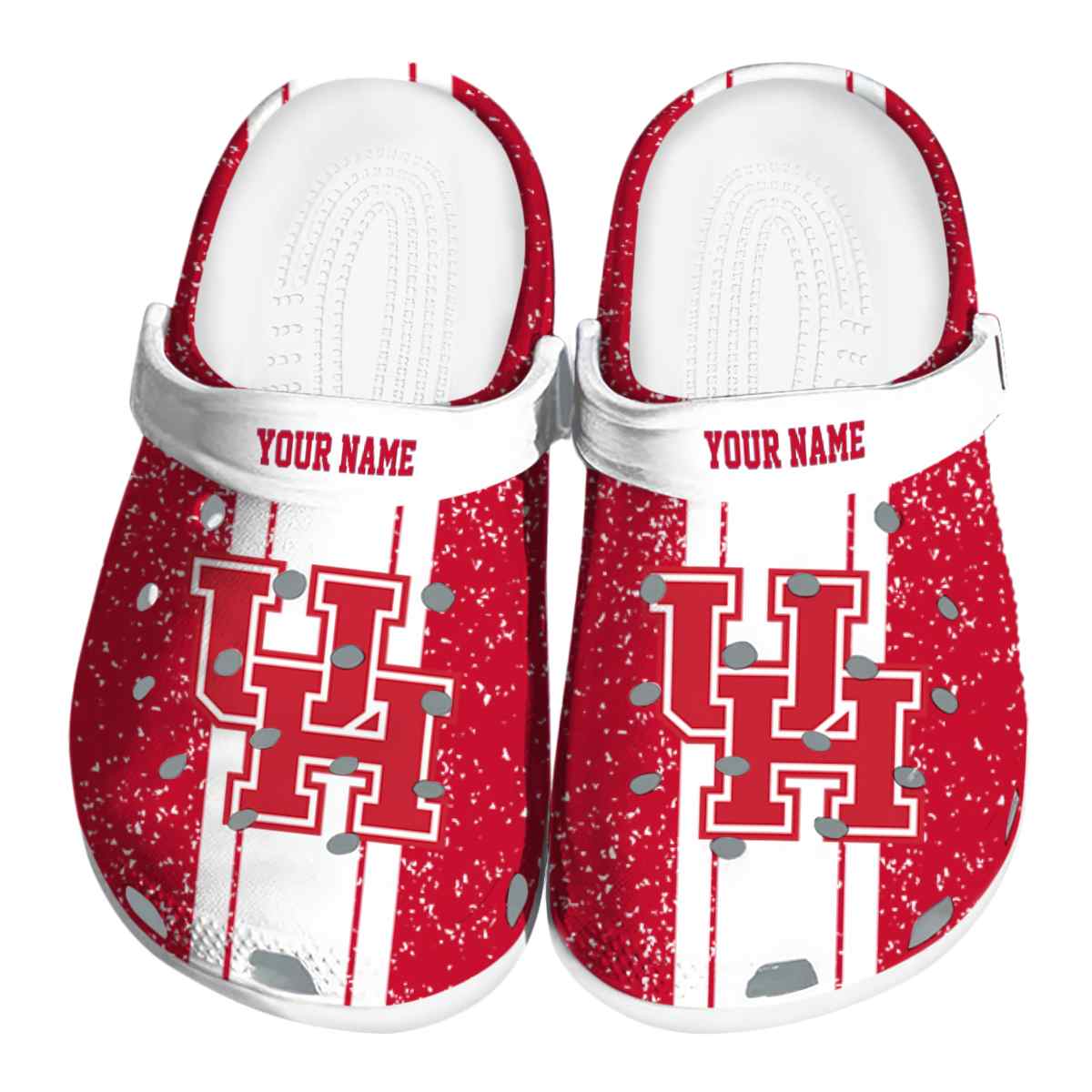 Houston Cougars NCAA Sport Crocs Crocband Clogs Shoes Comfortable For Men Women and Kids
