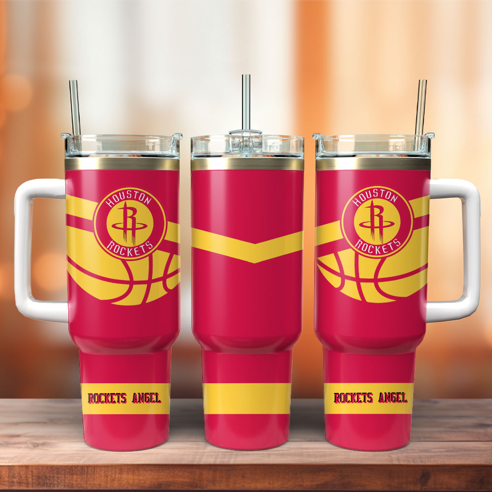 Houston Rockets Basketball NBA Sport Custom Stanley Cup 40 oz 30 oz Tumbler With HandleTVC2301252