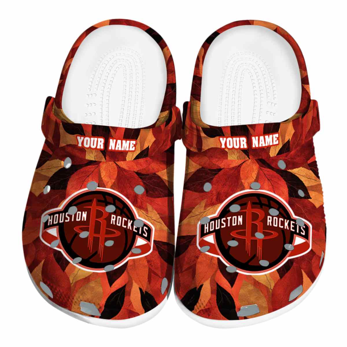 Houston Rockets NBA Sport Crocs Crocband Clogs Shoes Comfortable For Men Women and Kids