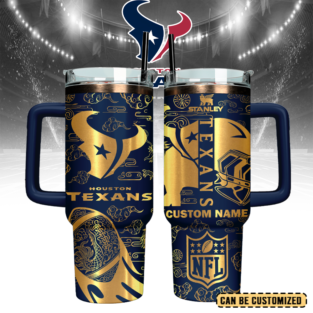 Houston Texans Custom Stanley Cup 40 oz 30 oz Tumbler With HandleTVC2301107