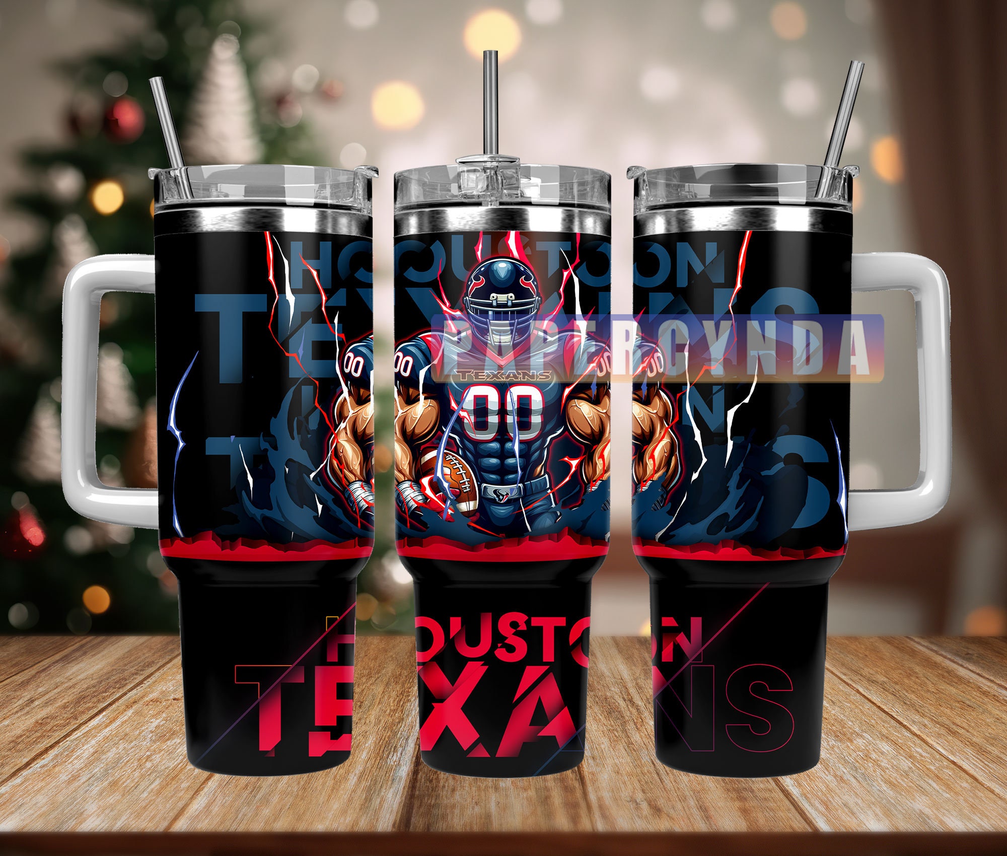 Houston Texans Custom Stanley Cup 40 oz 30 oz Tumbler With HandleTVC2301832