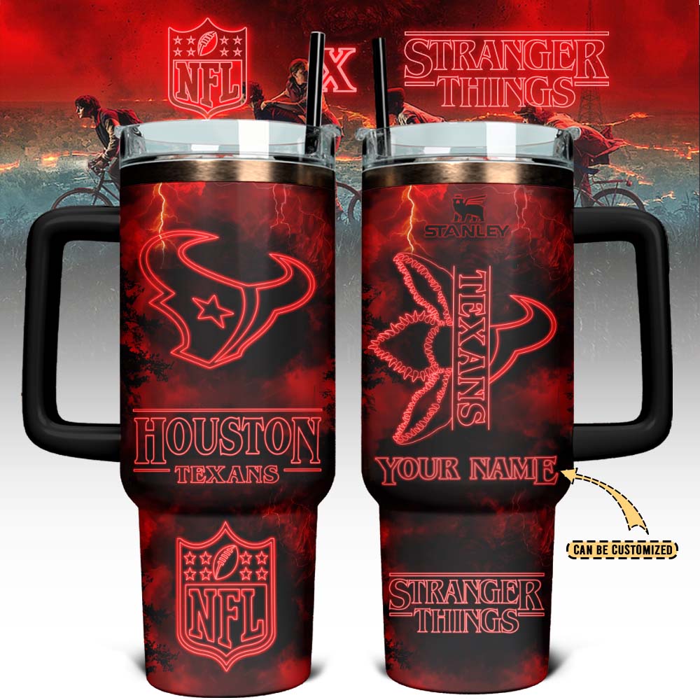 Houston Texans Custom Stanley Cup 40 oz 30 oz Tumbler With HandleTVC230187