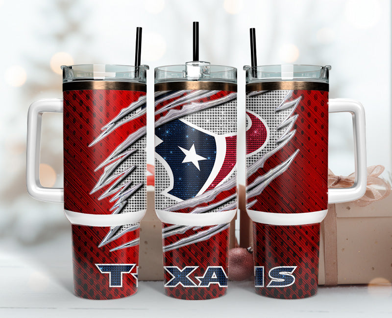 Houston Texans NFL Custom Stanley Cup 40 oz 30 oz Tumbler With HandleTVC2301141