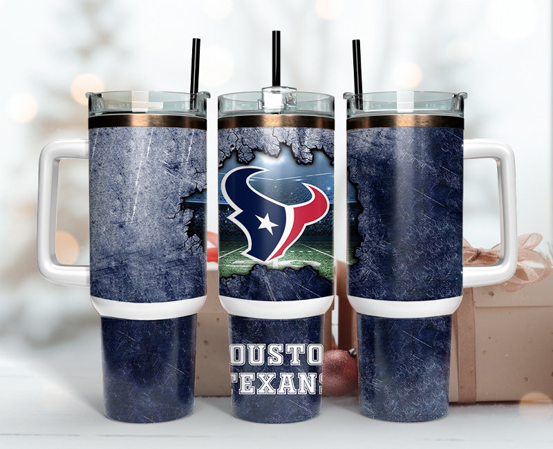 Houston Texans NFL Custom Stanley Cup 40 oz 30 oz Tumbler With HandleTVC2301146