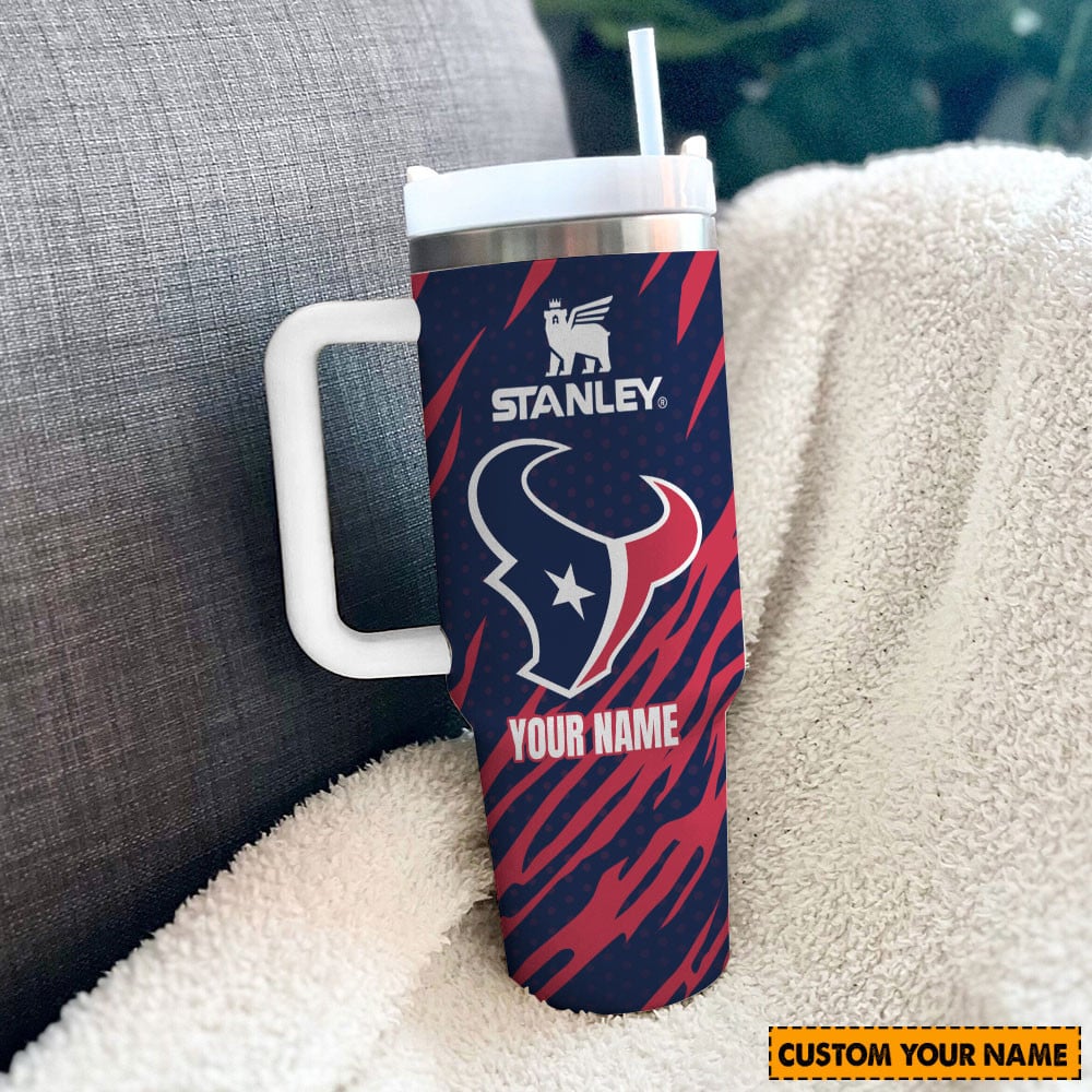 Houston Texans NFL Custom Stanley Cup 40 oz 30 oz Tumbler With HandleTVC230136 - Image 2