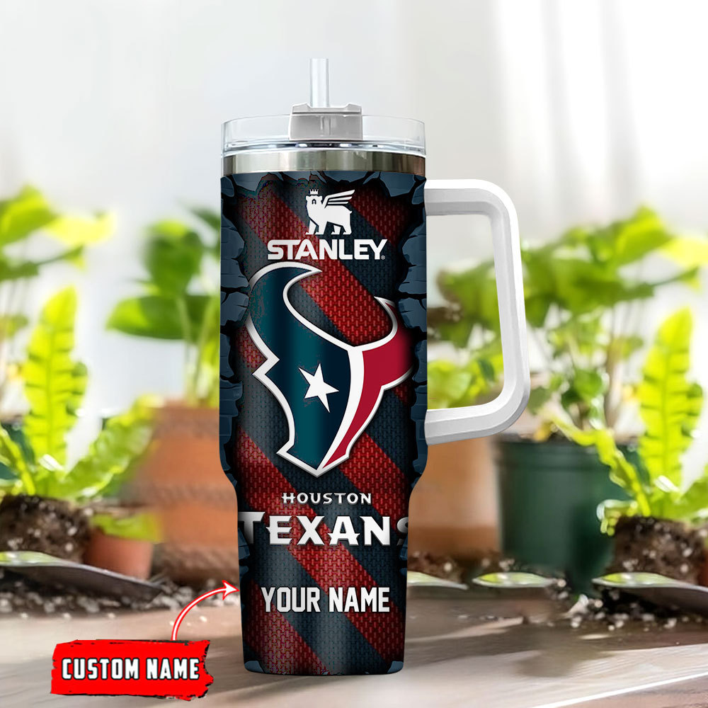 Houston Texans NFL Custom Stanley Cup 40 oz 30 oz Tumbler With HandleTVC230156 - Image 2