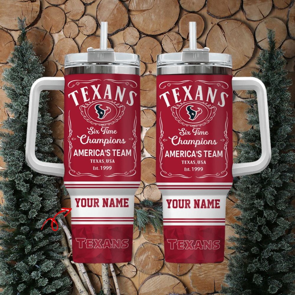 Houston Texans NFL Custom Stanley Cup 40 oz 30 oz Tumbler With HandleTVC2301969