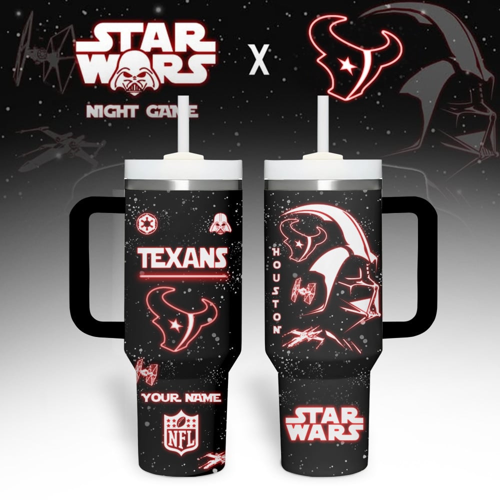 Houston Texans NFL Custom Stanley Cup 40 oz 30 oz Tumbler With HandleTVC230198