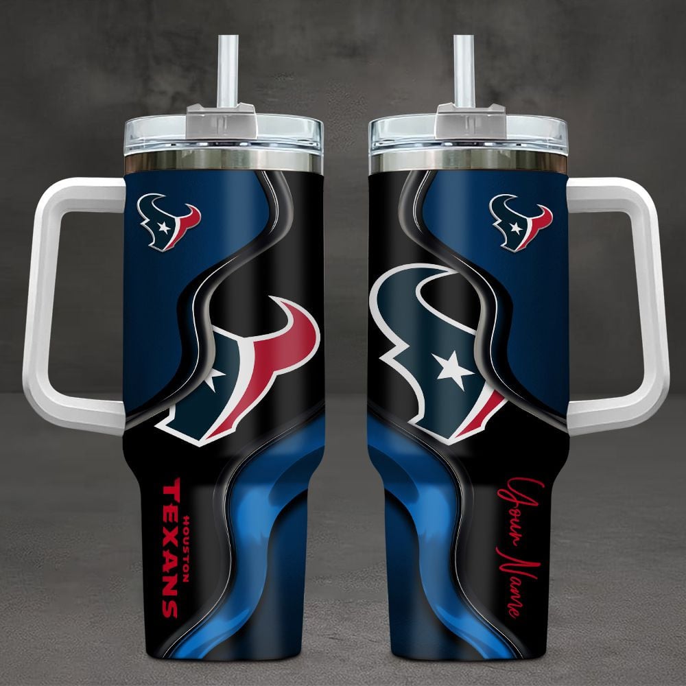 Houston Texans NFL Custom Stanley Cup 40 oz 30 oz Tumbler With HandleTVC230199
