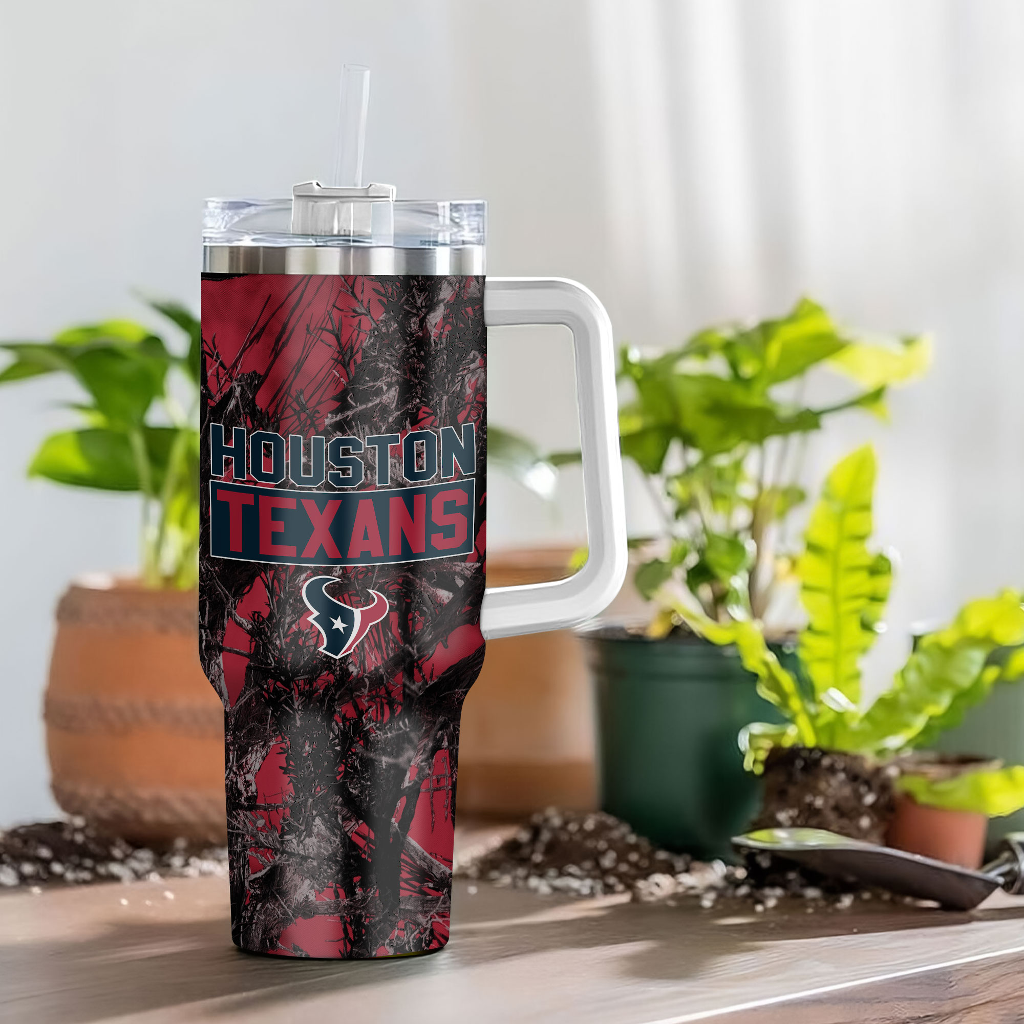 Houston Texans NFL Hunting Custom Stanley Cup 40 oz 30 oz Tumbler With HandleTVC230182 - Image 4
