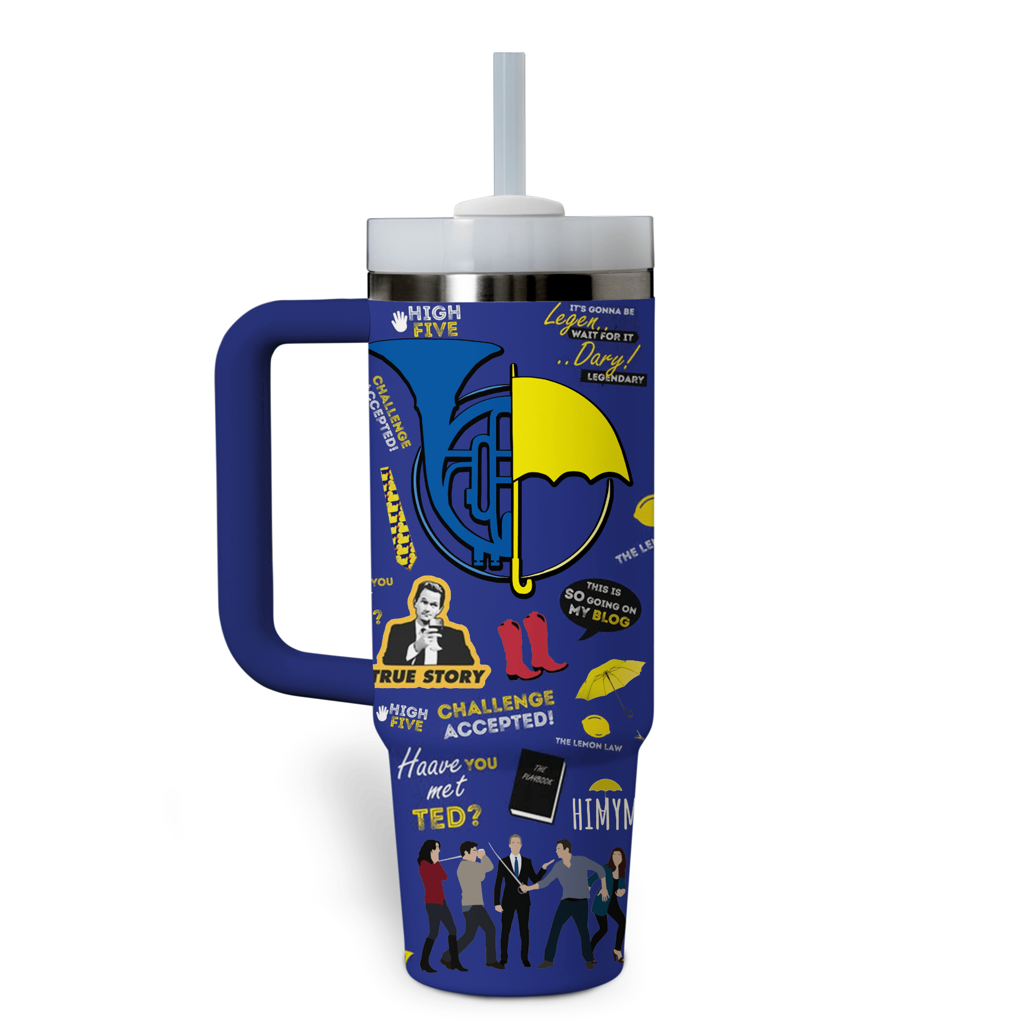 How I Met Your Mother TV Series Custom Stanley Cup 40 oz 30 oz Tumbler With HandleTVC2301773 - Image 3