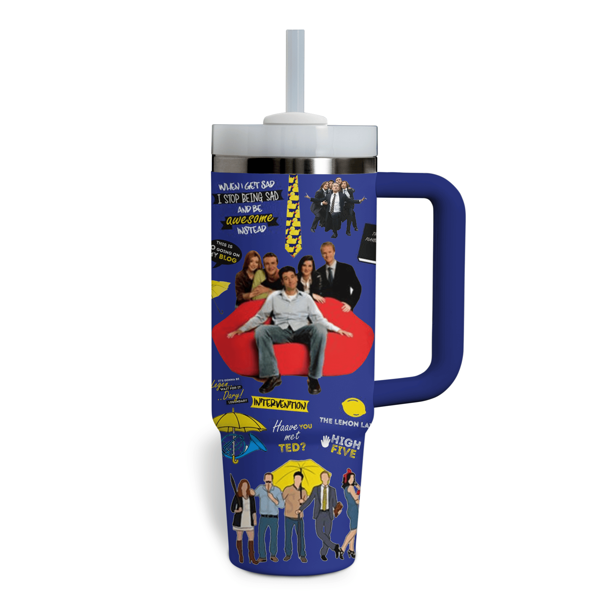 How I Met Your Mother TV Series Custom Stanley Cup 40 oz 30 oz Tumbler With HandleTVC2301773 - Image 2