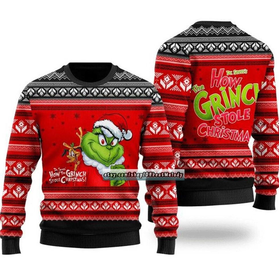 How The Grinch Stole Christmas Ugly Sweater