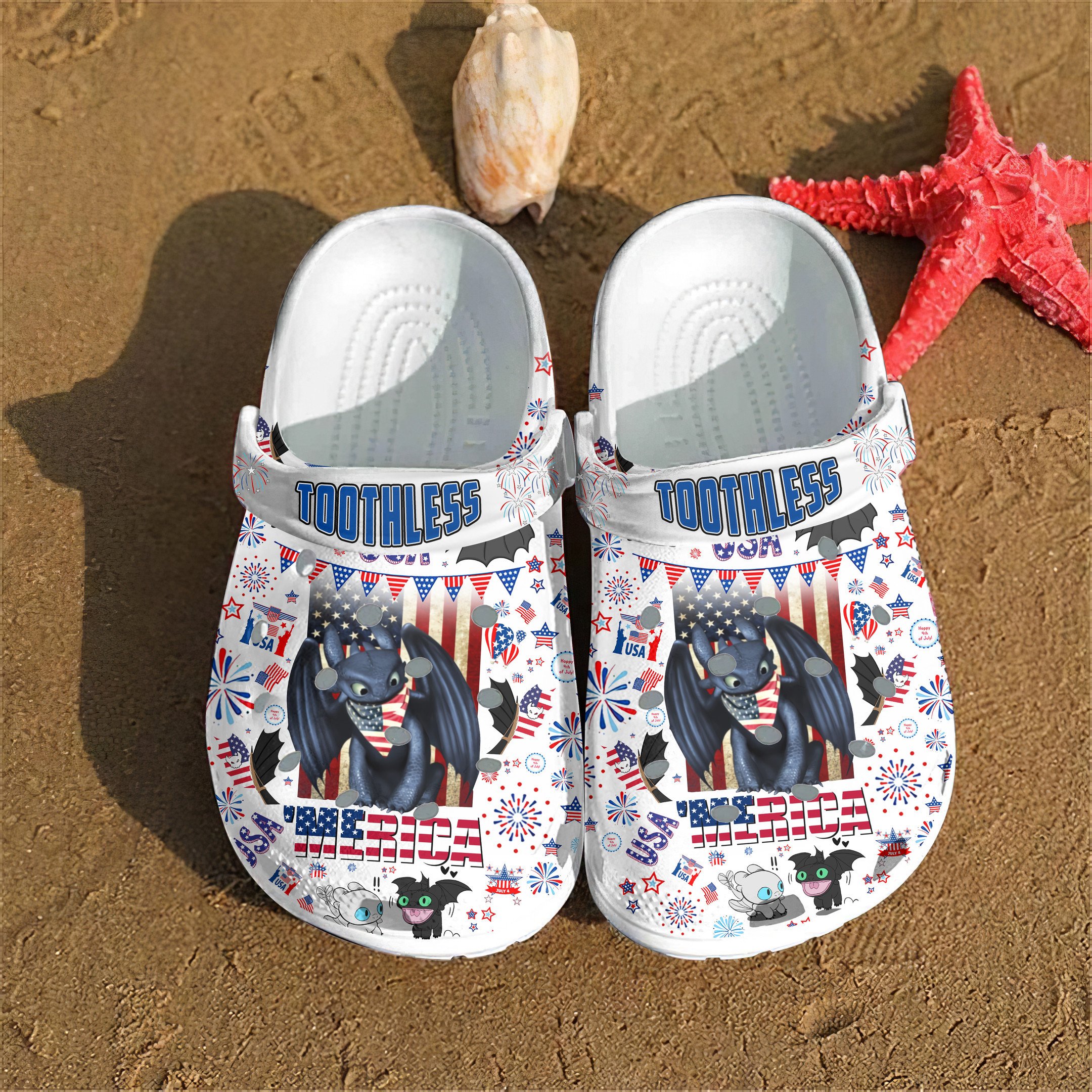 How To Train Your Dragon Cartoon Crocs Crocband Clogs Shoes Comfortable For Men Women and Kids