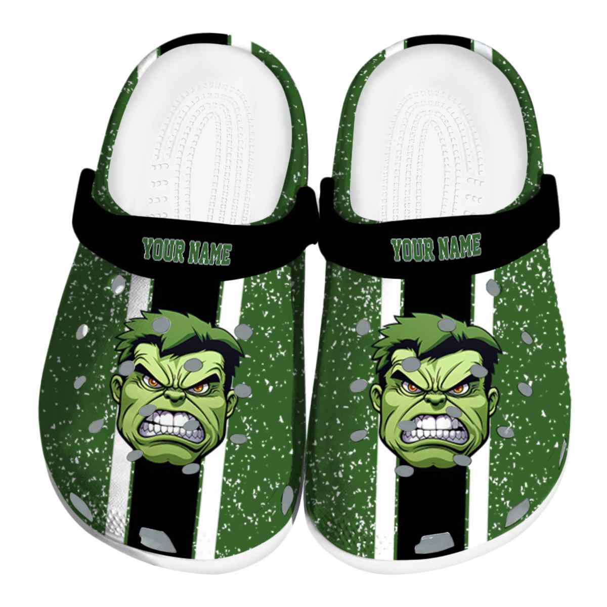 Hulk Movie Crocs Crocband Clogs Shoes Comfortable For Men Women and Kids