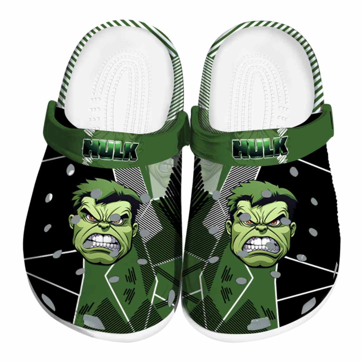 Hulk Movie Crocs Crocband Clogs Shoes Comfortable For Men Women and Kids