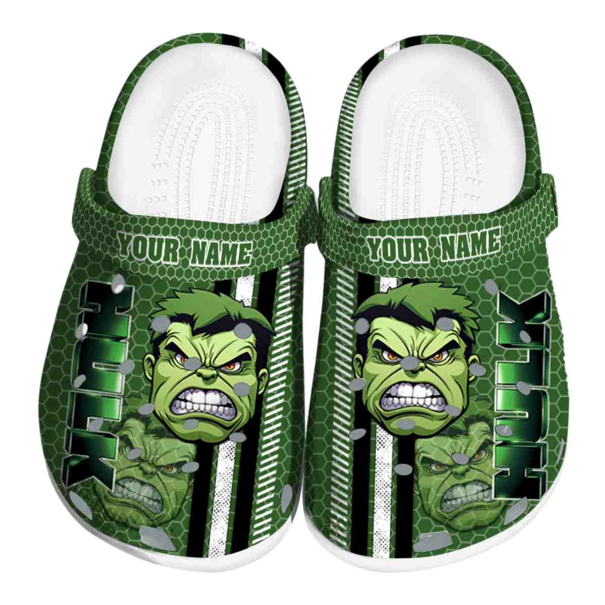 Hulk Movie Crocs Crocband Clogs Shoes Comfortable For Men Women and Kids