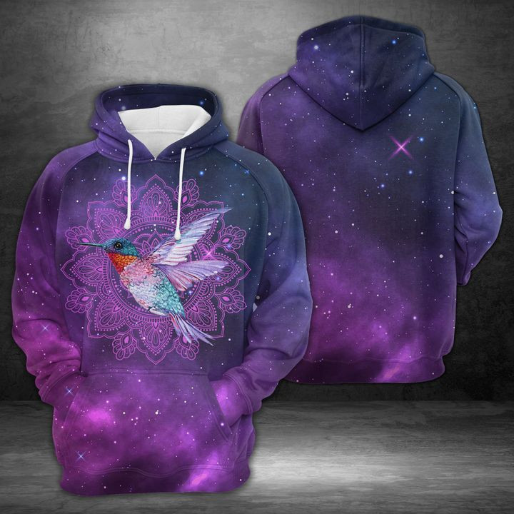 Hummingbird 3D All Over Print Hoodie, Zip Hoodie
