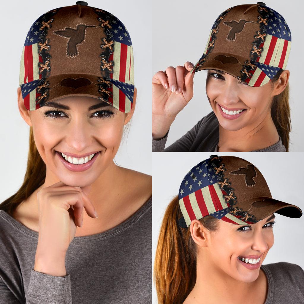 Hummingbird Classic Cap Trucker Hats Custom Hats Gifts For Men & Women