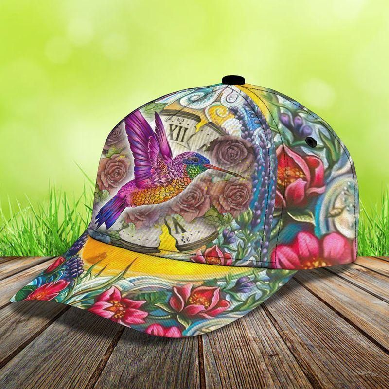 Hummingbird Flower Pistil Classic Cap Baseball Cap Trucker Hats Custom Hats Gifts For Men & Women