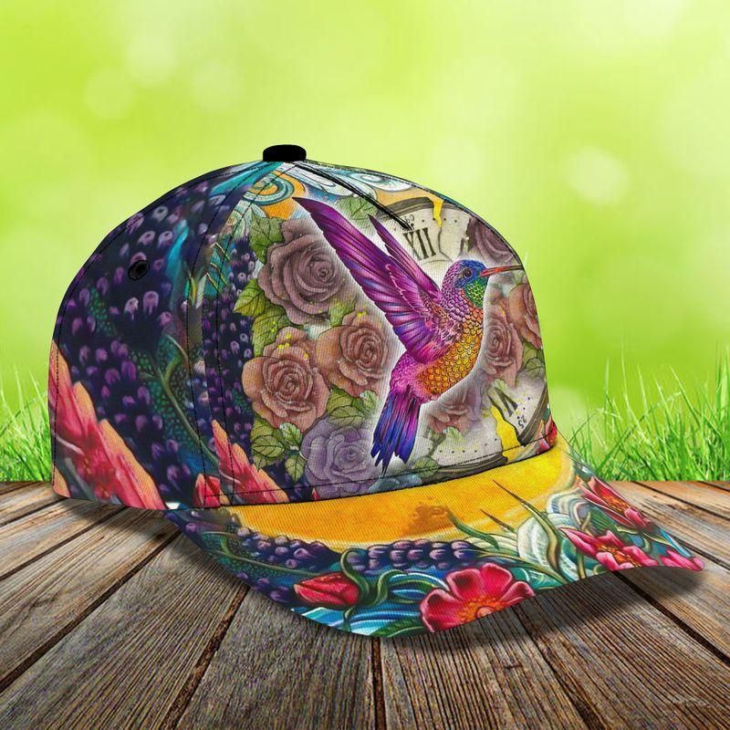 Hummingbird Flower Pistil Classic Cap Baseball Cap Trucker Hats Custom Hats Gifts For Men & Women