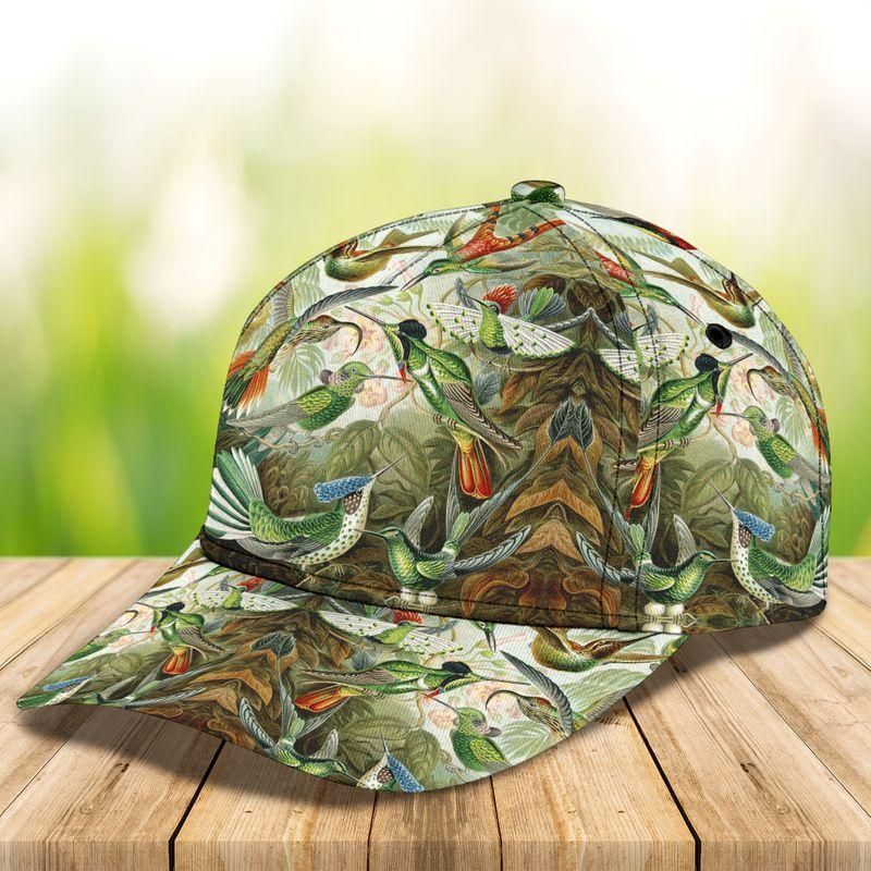 Hummingbird Printed Classic Cap Baseball Cap Trucker Hats Custom Hats Gifts For Men & Women