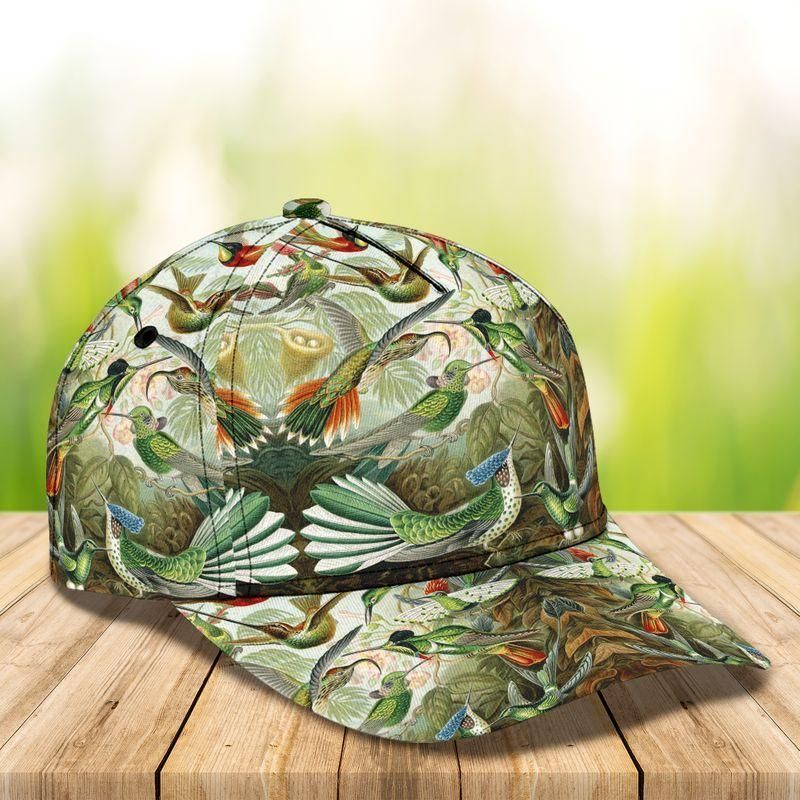 Hummingbird Printed Classic Cap Baseball Cap Trucker Hats Custom Hats Gifts For Men & Women